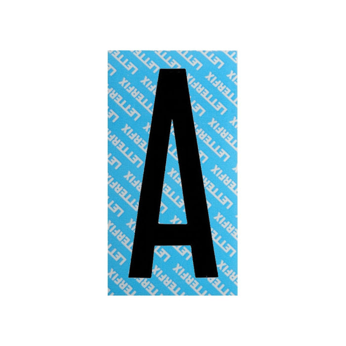 Lettera Adesiva Nera Serie T80 A Letterfix