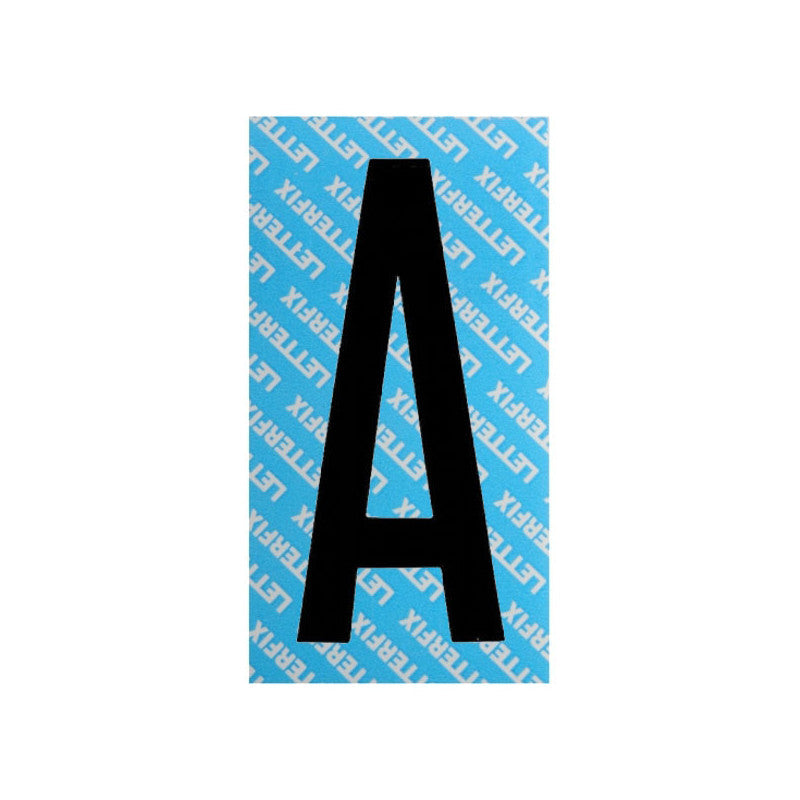 Lettera Adesiva Nera Serie T80 A Letterfix