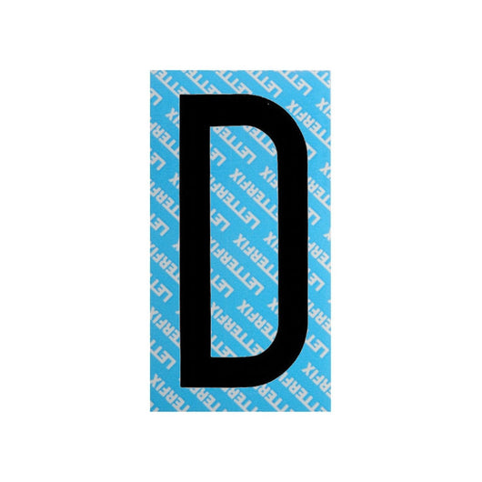 Lettera Adesiva Nera Serie T80 D Letterfix
