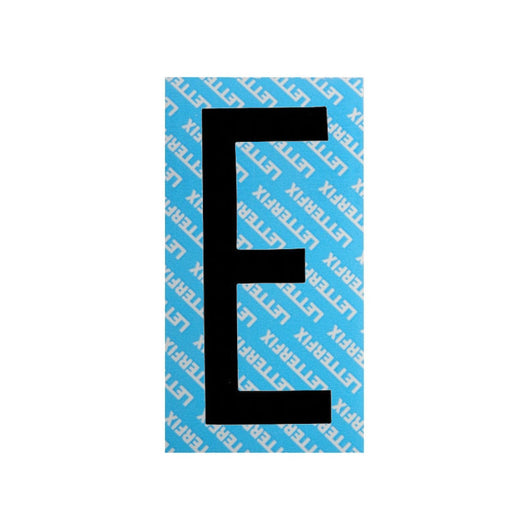 Lettera Adesiva Nera Serie T80 E Letterfix