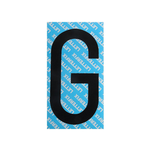 Lettera Adesiva Nera Serie T80 G Letterfix