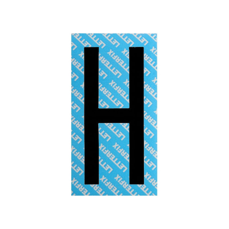 Lettera Adesiva Nera Serie T80 H Letterfix