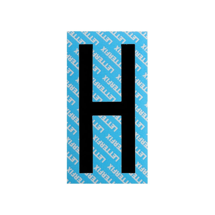 Lettera Adesiva Nera Serie T80 H Letterfix