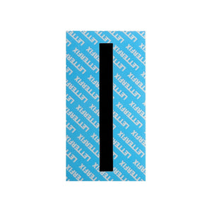 Lettera Adesiva Nera Serie T80 I Letterfix