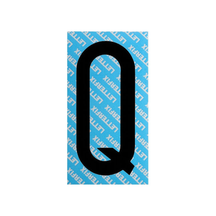 Lettera Adesiva Nera Serie T80 Q Letterfix