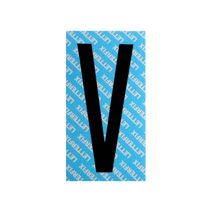 Lettera Adesiva Nero Serie T80 V Letterfix