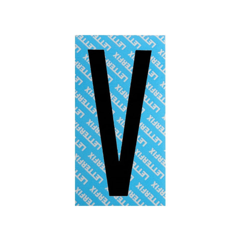 Lettera Adesiva Nero Serie T80 V Letterfix