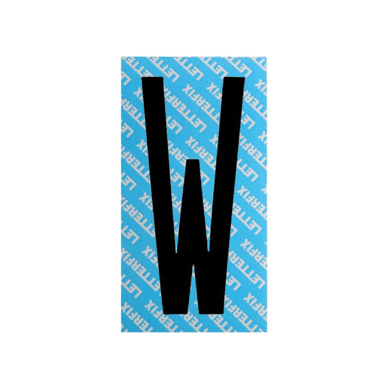 Lettera Adesiva Nero Serie T80 W Letterfix