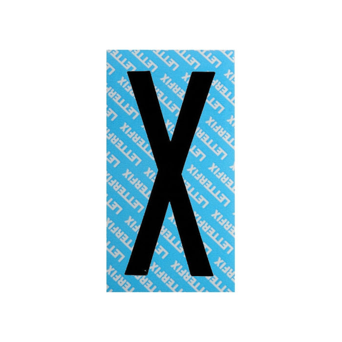 Lettera Adesiva Nero Serie T80 X Letterfix