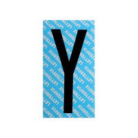 Lettera Adesiva Nero Serie T80 Y Letterfix