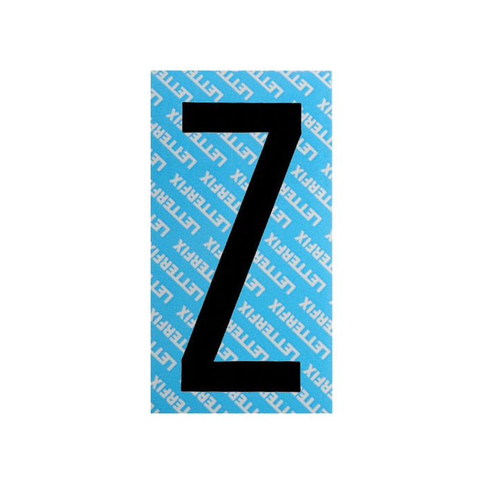 Lettera Adesivo Nero Serie T80 Z Letterfix