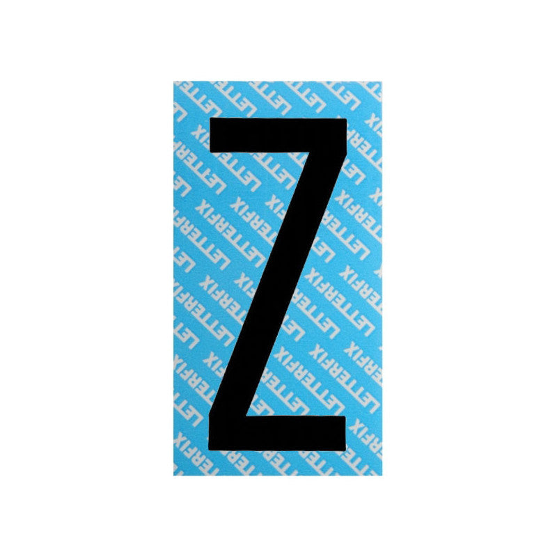 Lettera Adesivo Nero Serie T80 Z Letterfix