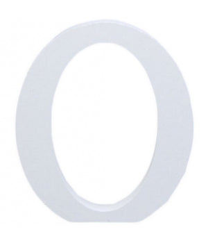 Lettera O In Legno Bianco Decorazione Confettata Matrimonio Compleanno Promessa         