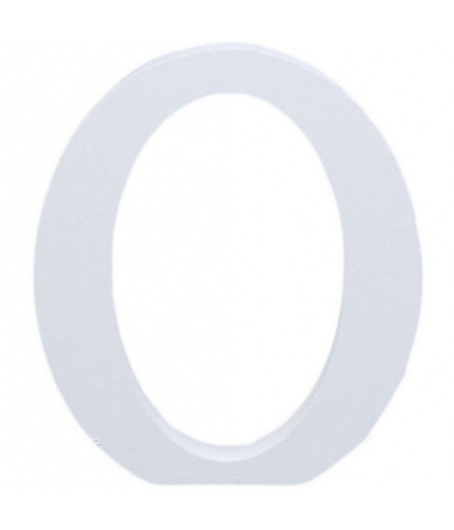 Lettera O In Legno Bianco Decorazione Confettata Matrimonio Compleanno Promessa         