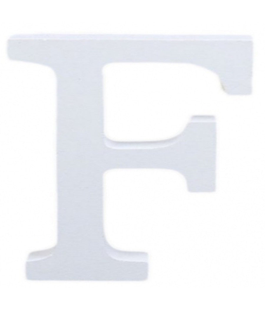 Lettere Alfabeto Lettera F In Legno Bianco H 11 Cm Decorazione Arredo Wedding         