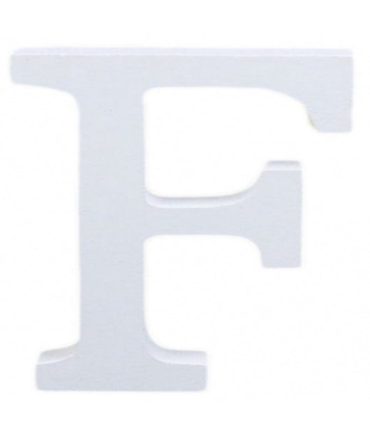 Lettere Alfabeto Lettera F In Legno Bianco H 11 Cm Decorazione Arredo Wedding         