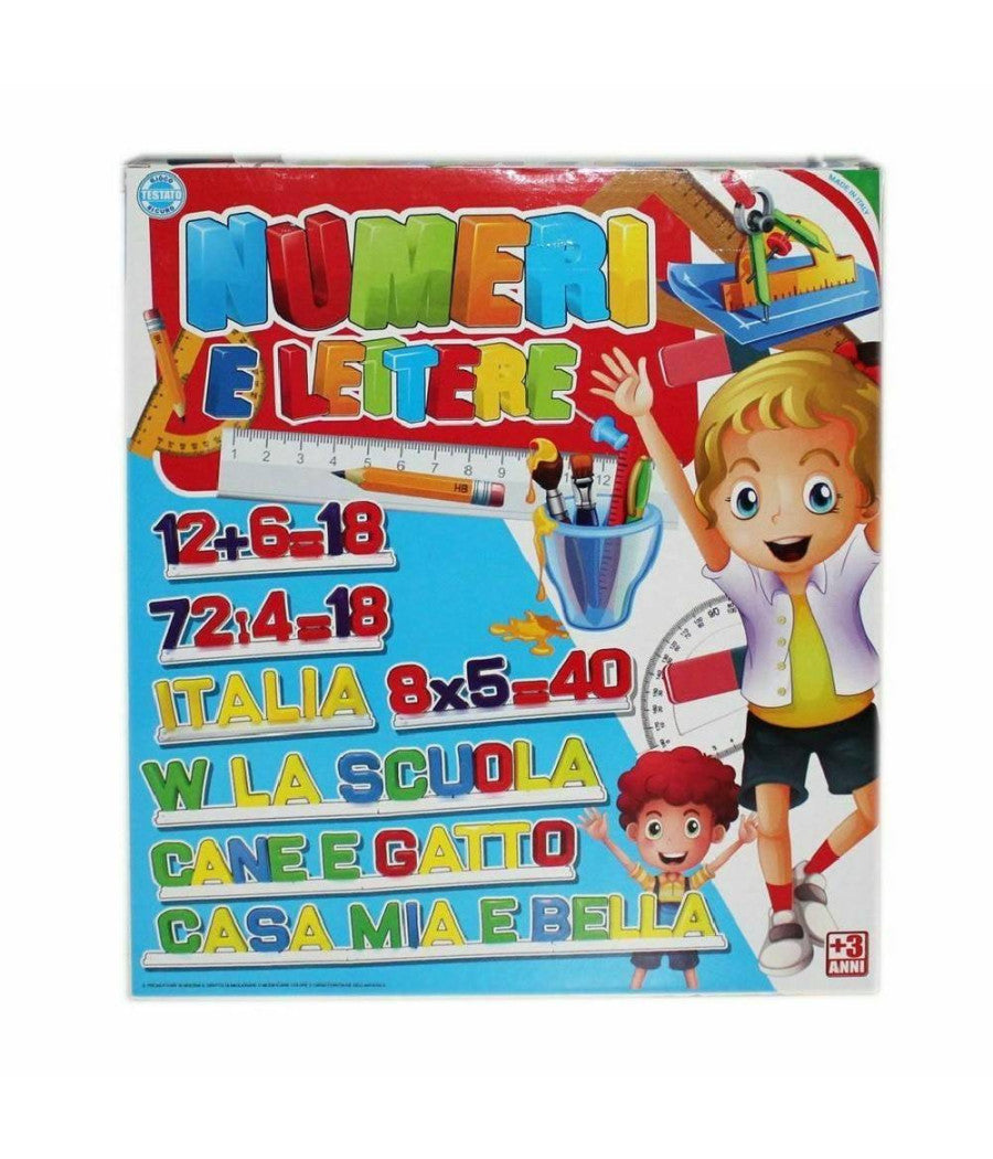 Lettere E Numeri Imparare Giocattolo Gioco Educativo Didattico Per Bambini         