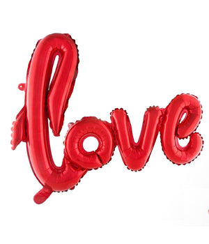 Palloncini Gonfiabili Scritta Love Grande Romantico San Valentino Sorpresa 70x60         