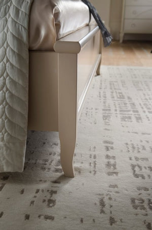 Letto sagomato matrimoniale tortora in legno