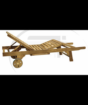 LETTINO con vassoio TEAK