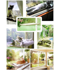 Lettino Lavabile Per Gatti A Muro Con Ventose 50 X 25 Cm X 7,5 Kg         