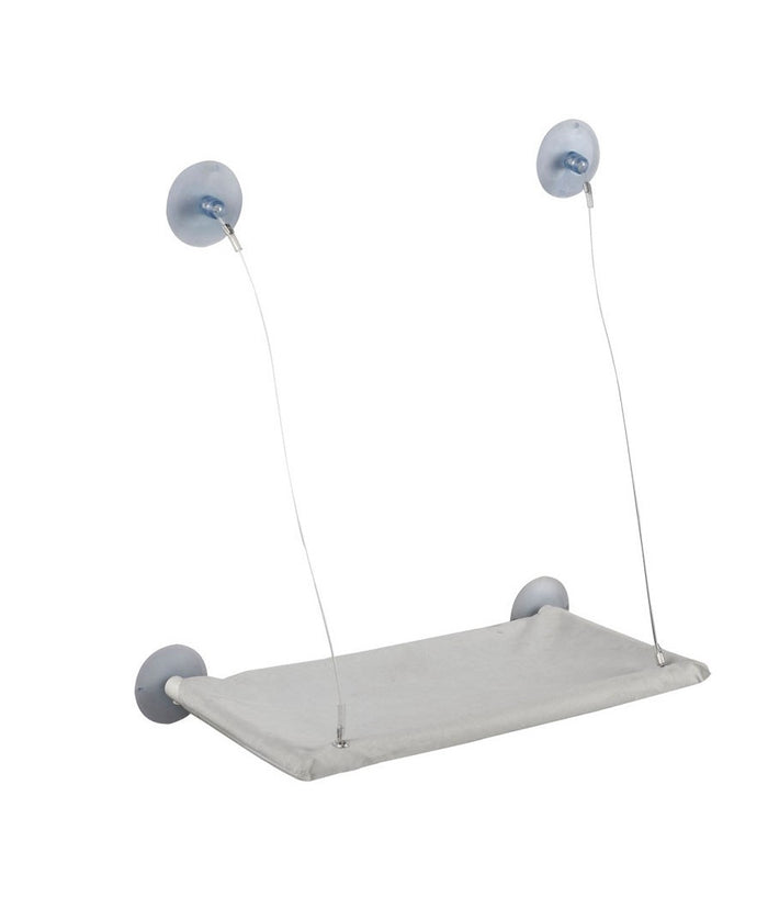 Lettino Lavabile Per Gatti A Muro Con Ventose 50 X 25 Cm X 7,5 Kg         