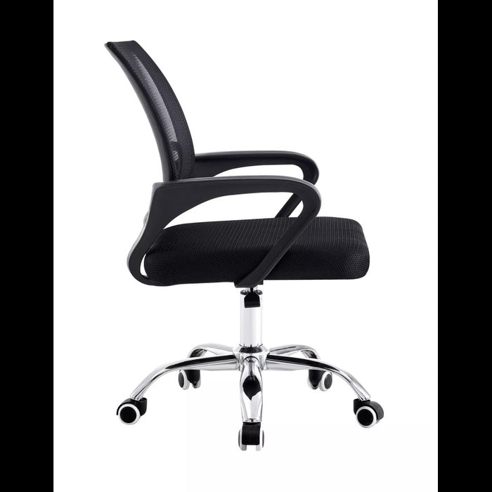 Sedia da ufficio ergonomica con Rotelle Girevoli e braccioli altezza regolabile imbottita e rete traspirante FC-05