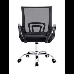 Sedia da ufficio ergonomica con Rotelle Girevoli e braccioli altezza regolabile imbottita e rete traspirante FC-05