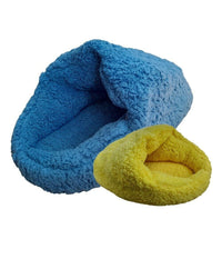 Lettino Sacco A Pelo Cestino Per Cani Gatti Morbida Coperta 65x30x30cm Art.189         