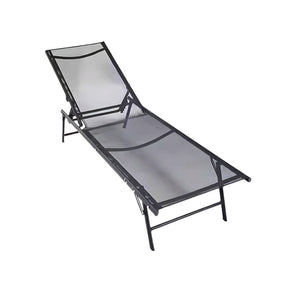 Trade Shop - Lettino Sdraio Mare Prendisole Reclinabile Pieghevole Praiano Piscina Sedia In Textilene -