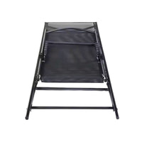 Trade Shop - Lettino Sdraio Mare Prendisole Reclinabile Pieghevole Praiano Piscina Sedia In Textilene -