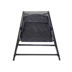 Trade Shop - Lettino Sdraio Mare Prendisole Reclinabile Pieghevole Praiano Piscina Sedia In Textilene -