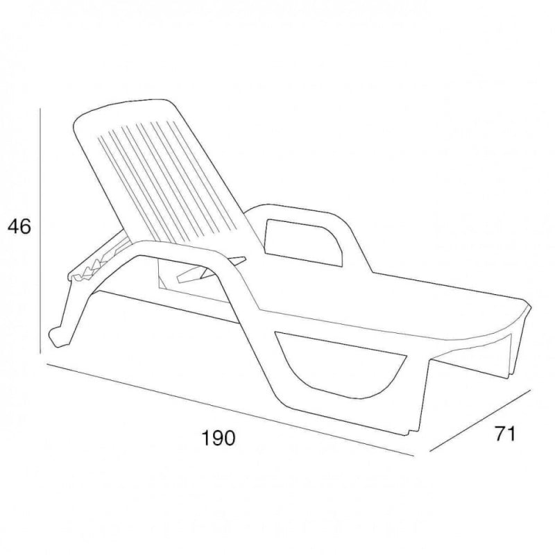 LETTINO ZANZIBAR con RUOTE