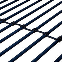 Letto a castello Monza in metallo nero