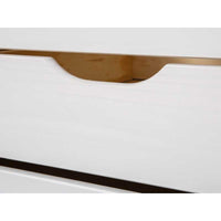 Letto Inter Link con cassetti contenitore e secondo letto inferiore ad estrazione dim. 98x205x63h