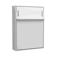 Letto matrimoniale a scomparsa Loft bianco