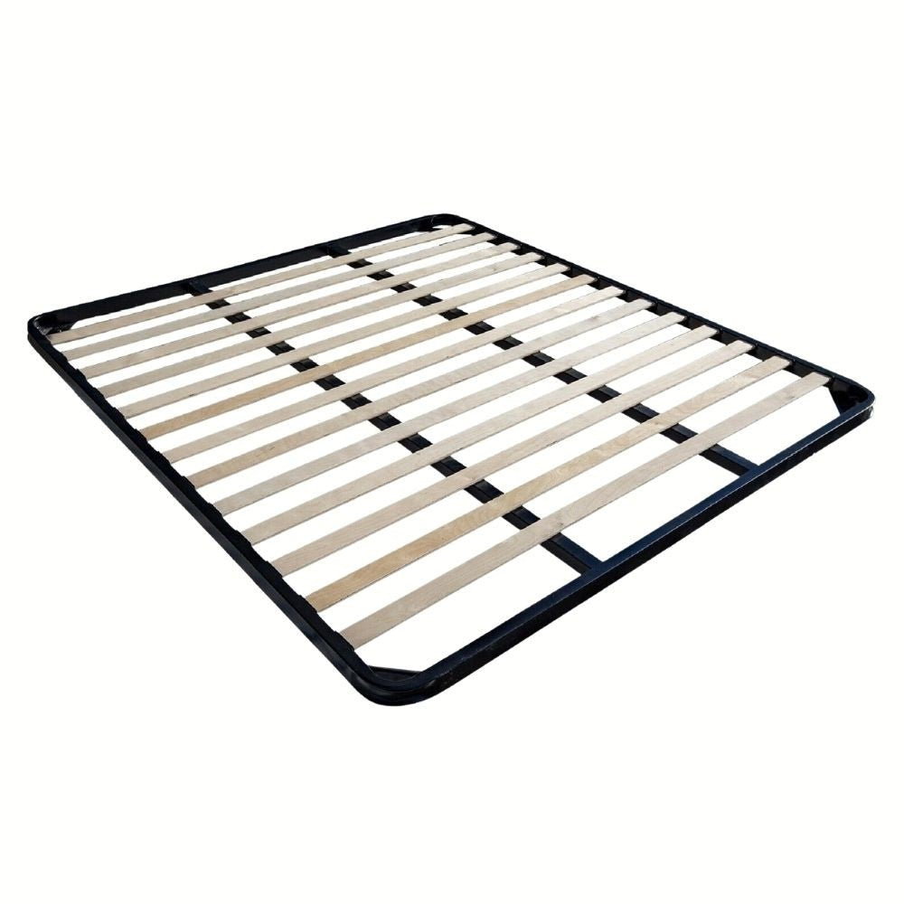 Letto matrimoniale con contenitore Melia tessuto grigio