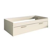 Letto singolo 1004 Blanco con cassettone estraibile