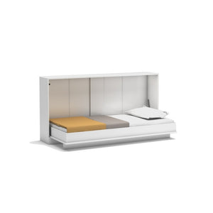 Letto singolo a scomparsa Life bianco 215x38x108H