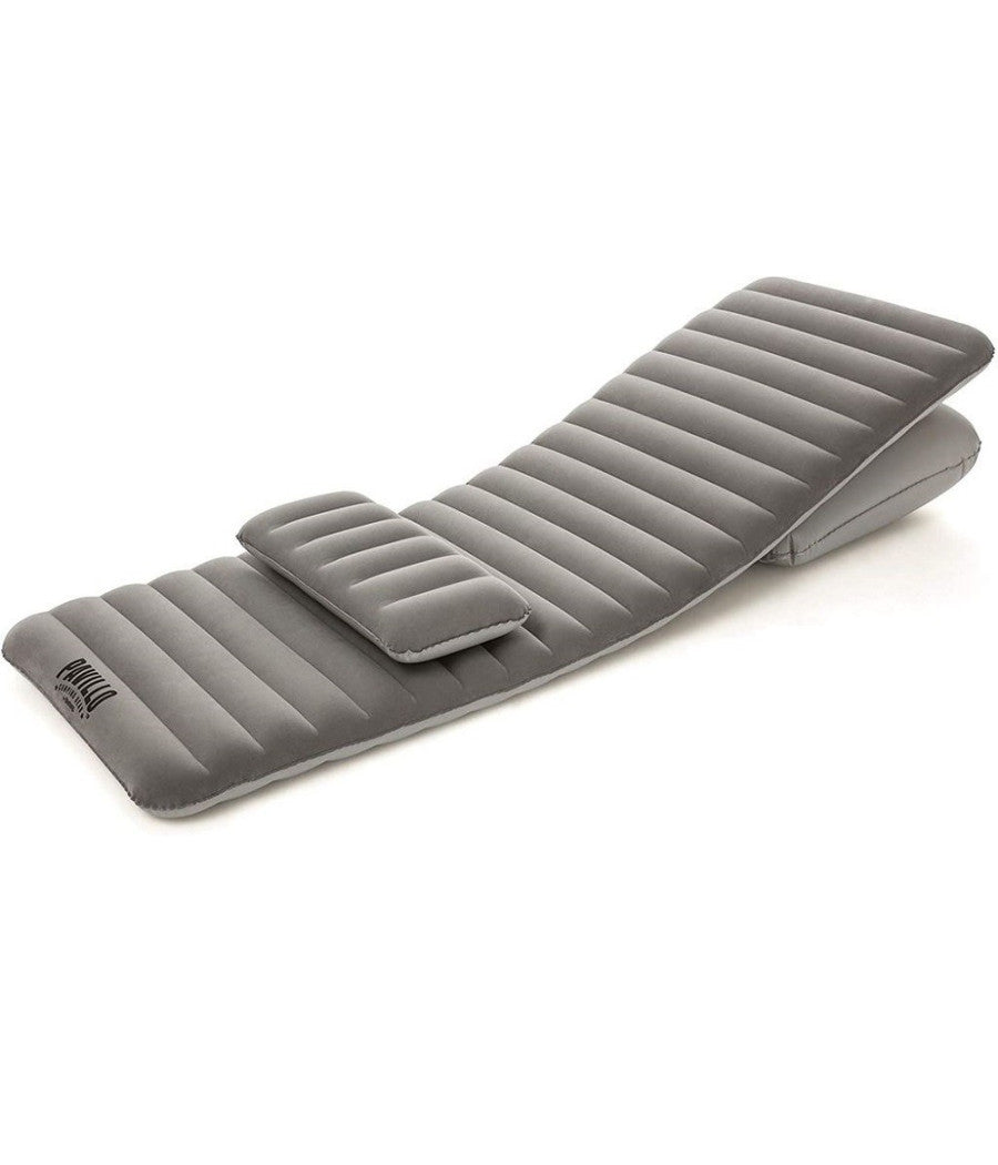 Letto Singolo Flexchoice 191x70x10,5 Cm Materasso Da Campeggio Gonfiabile 67617         