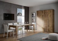 Letto matrimoniale Kentaro verticale a scomparsa Noce