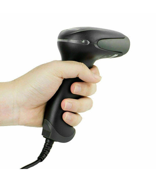 Lettore Codice A Barre Barcode Scanner Con Cavo Usb Pistola Laser Q-a202         