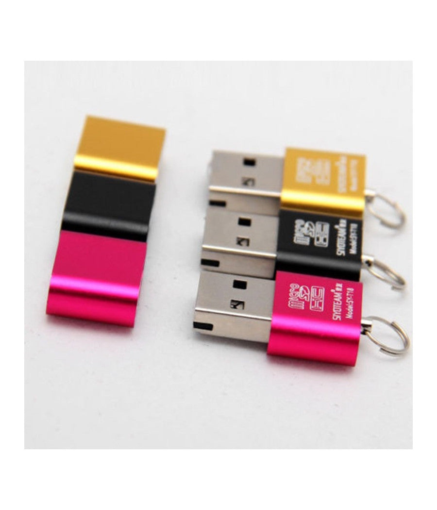 Lettore Di Memoria Memory Card Reader Usb 2.0 T-flash Adattatore Per Pc Notebook         
