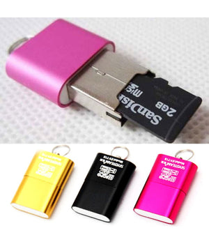 Lettore Di Memoria Memory Card Reader Usb 2.0 T-flash Adattatore Per Pc Notebook         