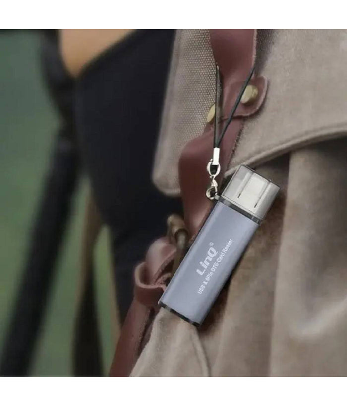 Lettore Di Schede Sd Micro-sd 2in1 Lightning Usb Maschio Otg Usb Femmina Otg802         