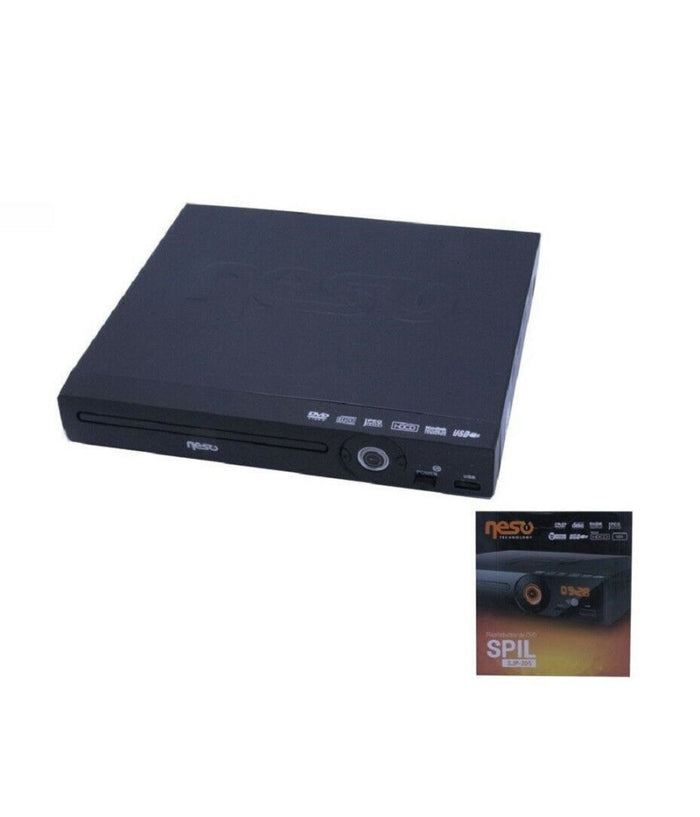 Lettore Dvd Div Cd Mp3 Usb Hdmi Media Player Telecomando Sd Jpeg Sjp-205         
