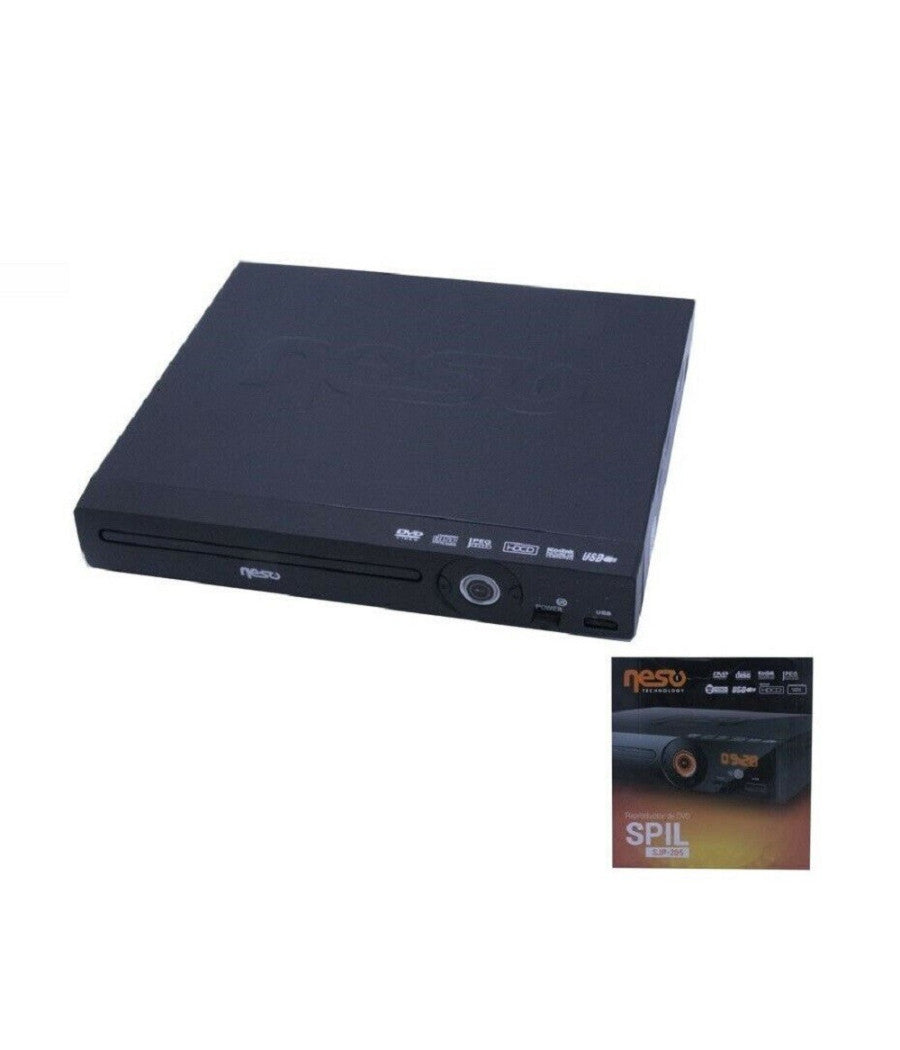 Lettore Dvd Div Cd Mp3 Usb Hdmi Media Player Telecomando Sd Jpeg Sjp-205         