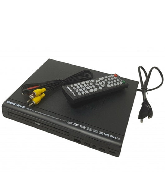 Lettore Dvd Video Evd Mvd Dvdr Cd Jpeg Mp4 Mp3 Mp5 Wma Rca Usb Telecomando         