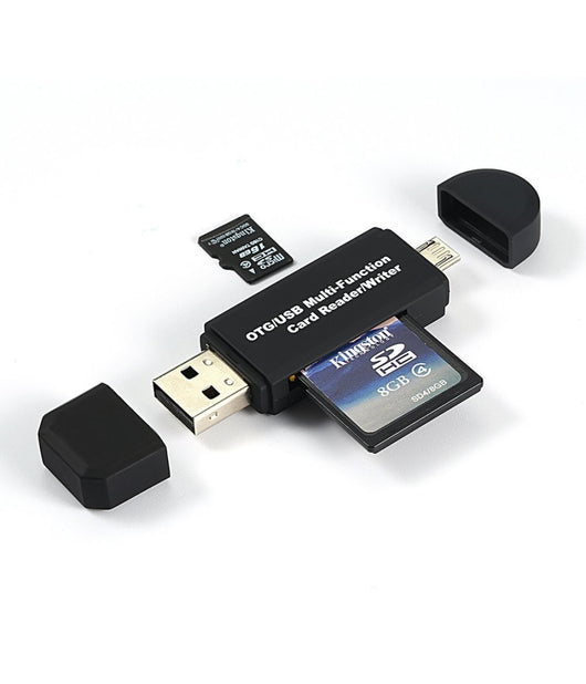 Lettore Multischeda Con Attacco Type-c Microusb Otg  Tipo C Per Macbook         