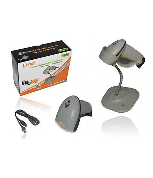 Lettore Pistola Laser Codice A Barre Barcode Bidirezionale Linq Li-m209         